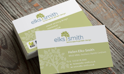 Elks-smith business card and folder